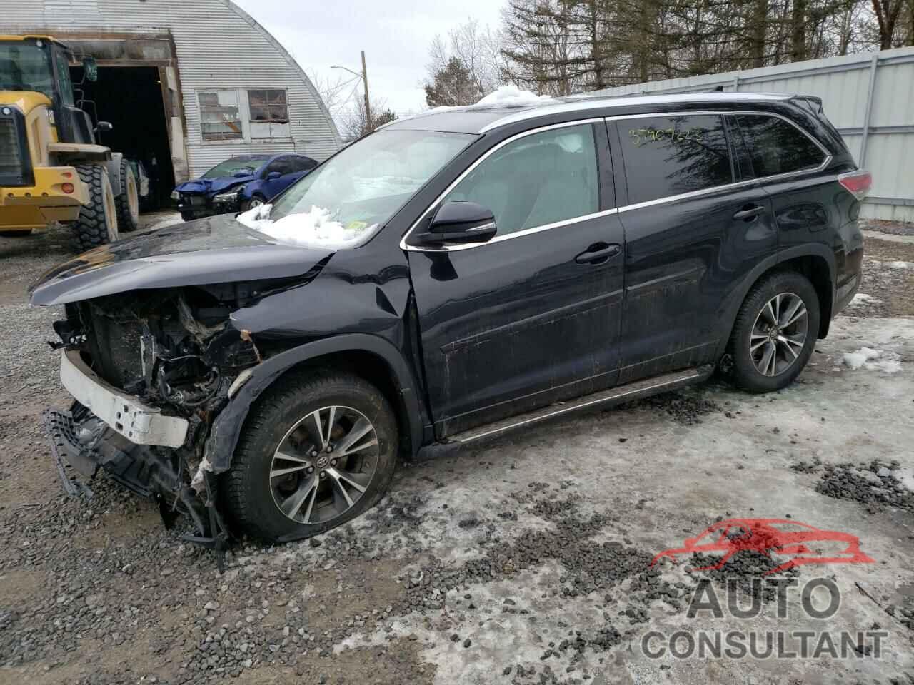 TOYOTA HIGHLANDER 2016 - 5TDJKRFH6GS503832