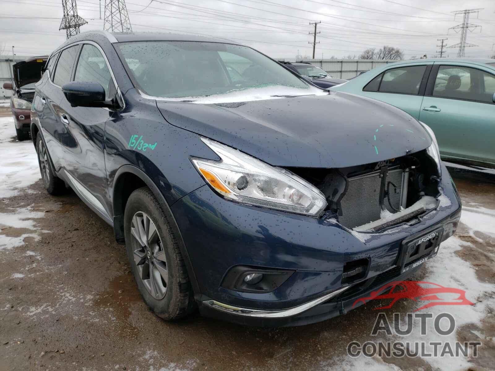 NISSAN MURANO 2017 - 5N1AZ2MH0HN141229