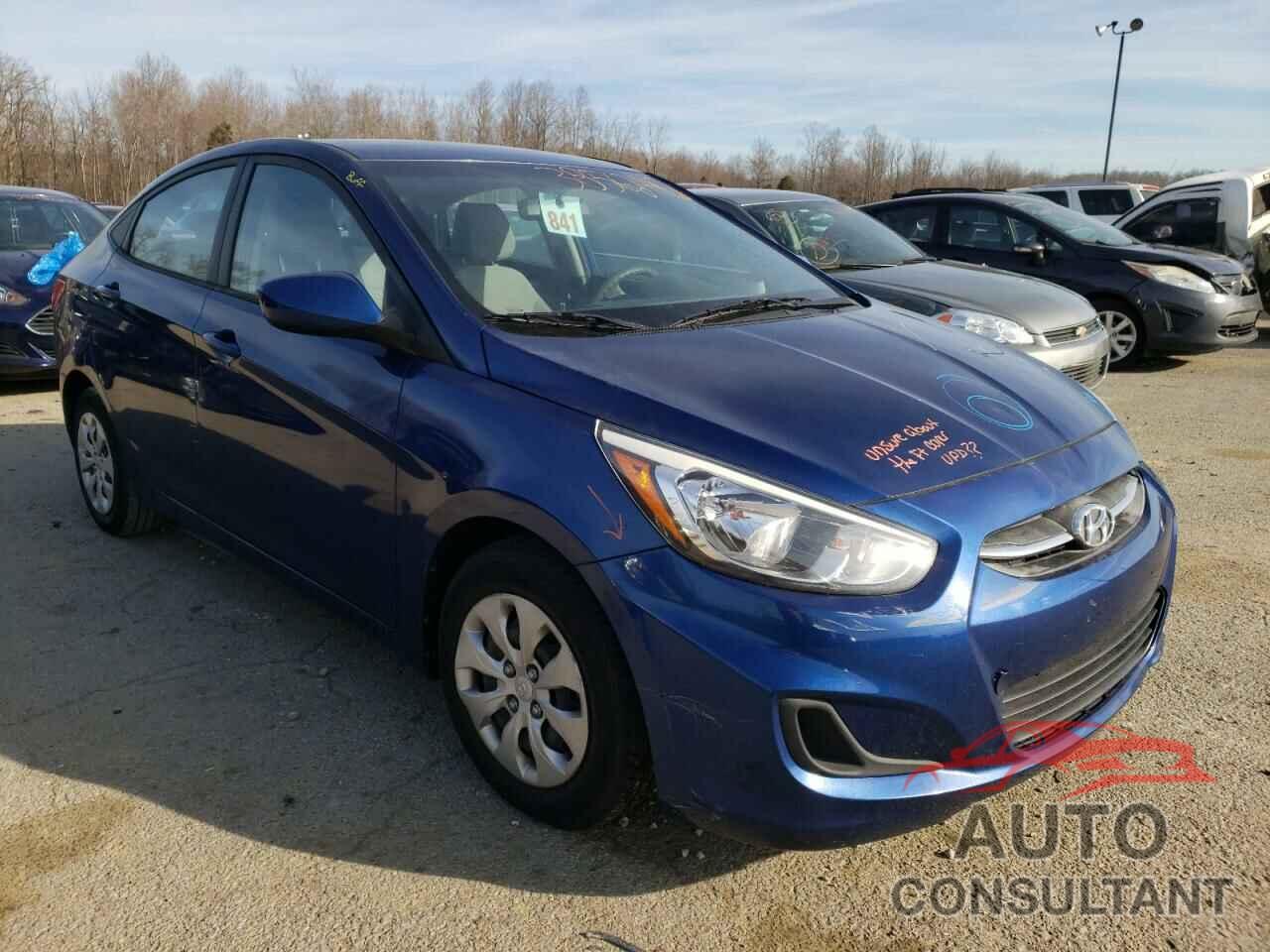 HYUNDAI ACCENT 2016 - KMHCT4AE8GU155612