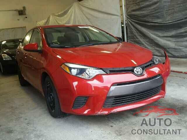 TOYOTA COROLLA 2016 - 2T1BURHEXGC555829