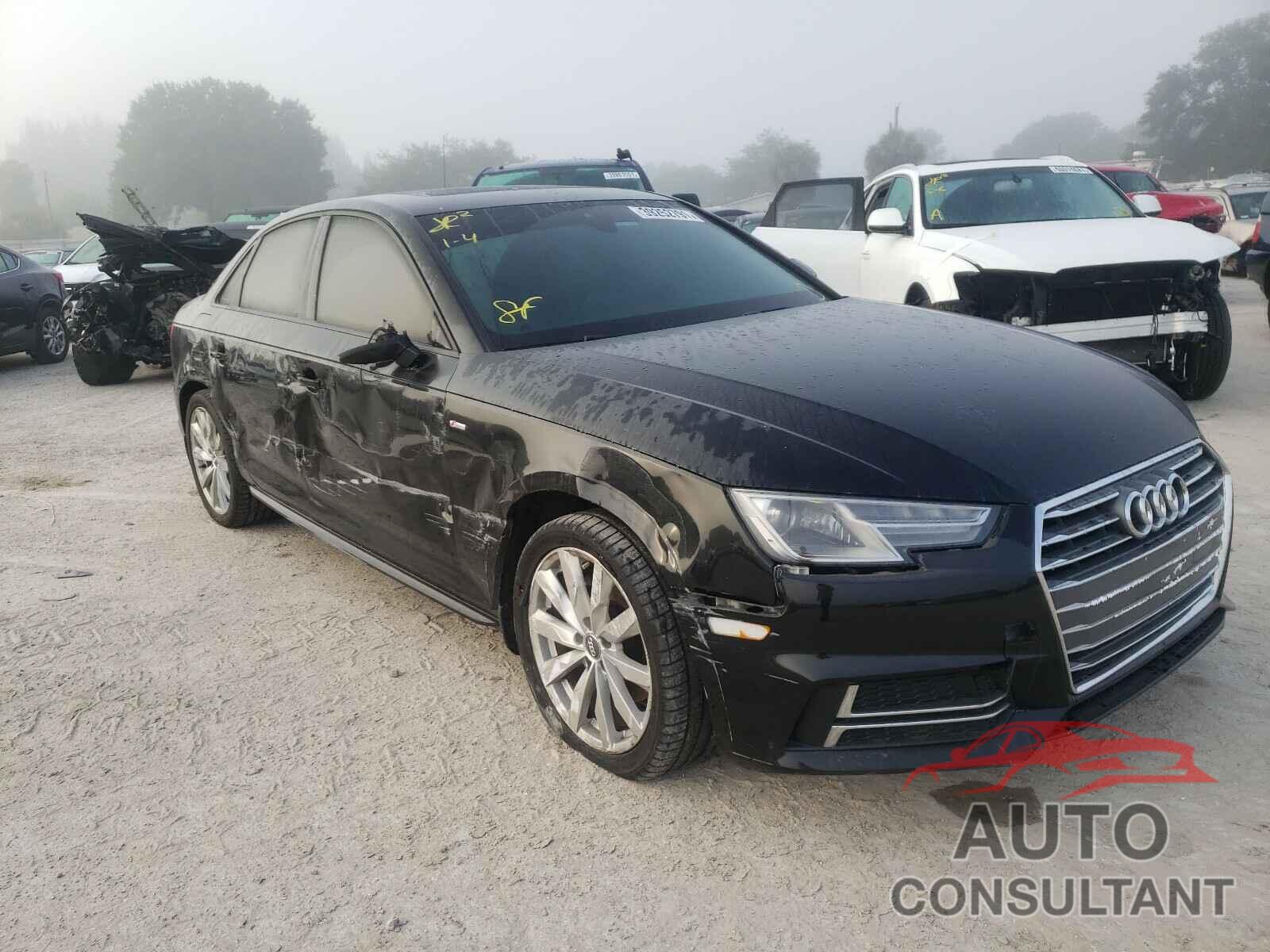 AUDI A4 2017 - WAUKMAF48HN050606