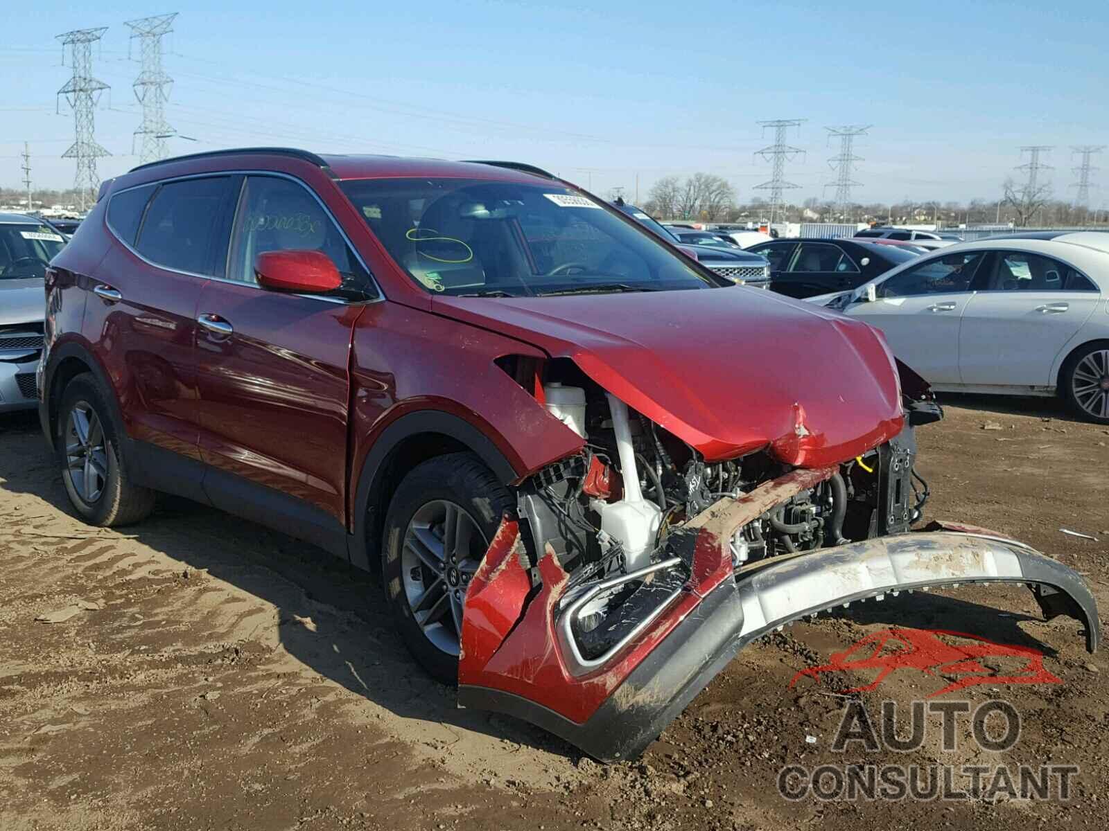 HYUNDAI SANTA FE 2017 - 5XYZU3LB6HG420474