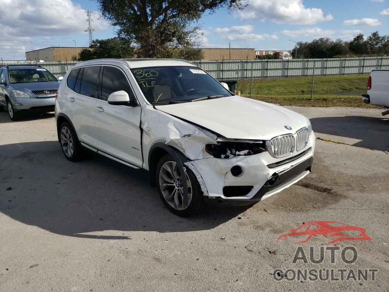 BMW X3 2016 - 5UXWX9C54G0D76262
