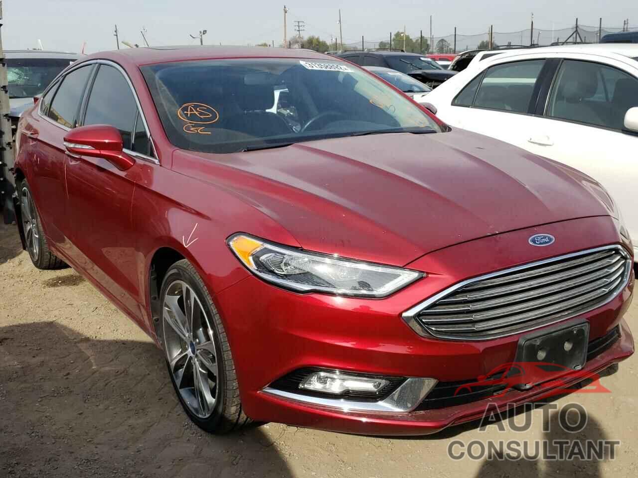 FORD FUSION 2017 - 3FA6P0K9XHR229692