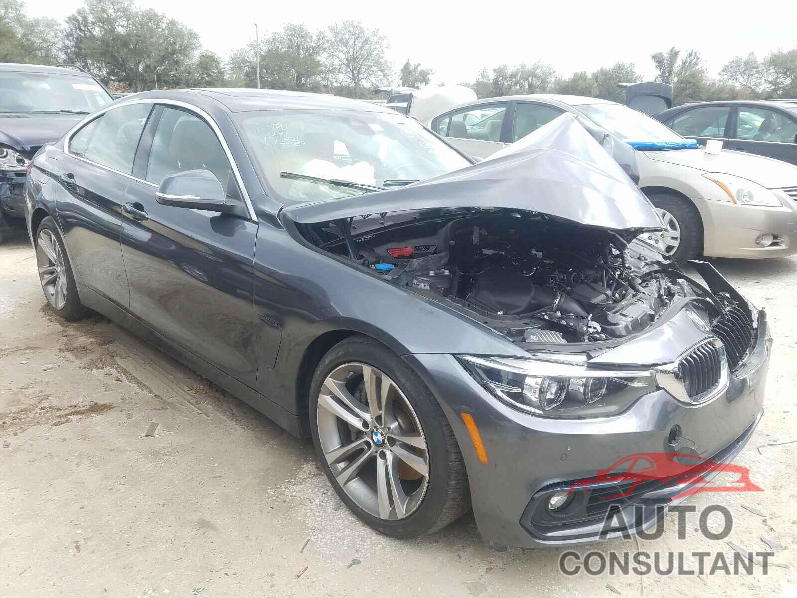 BMW 4 SERIES 2019 - WBA4J5C57KBM66113