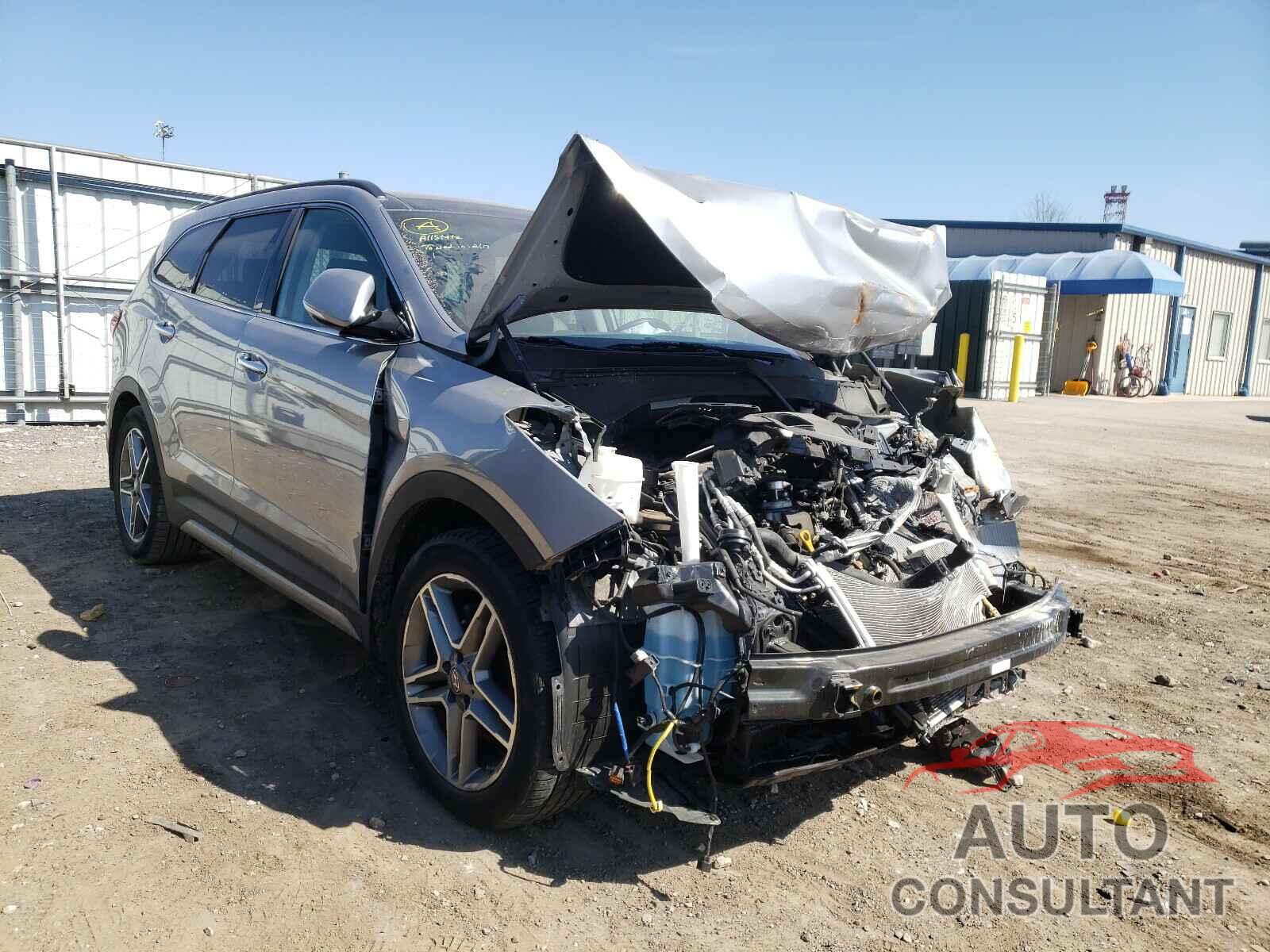 HYUNDAI SANTA FE 2018 - KM8SR4HF6JU284139