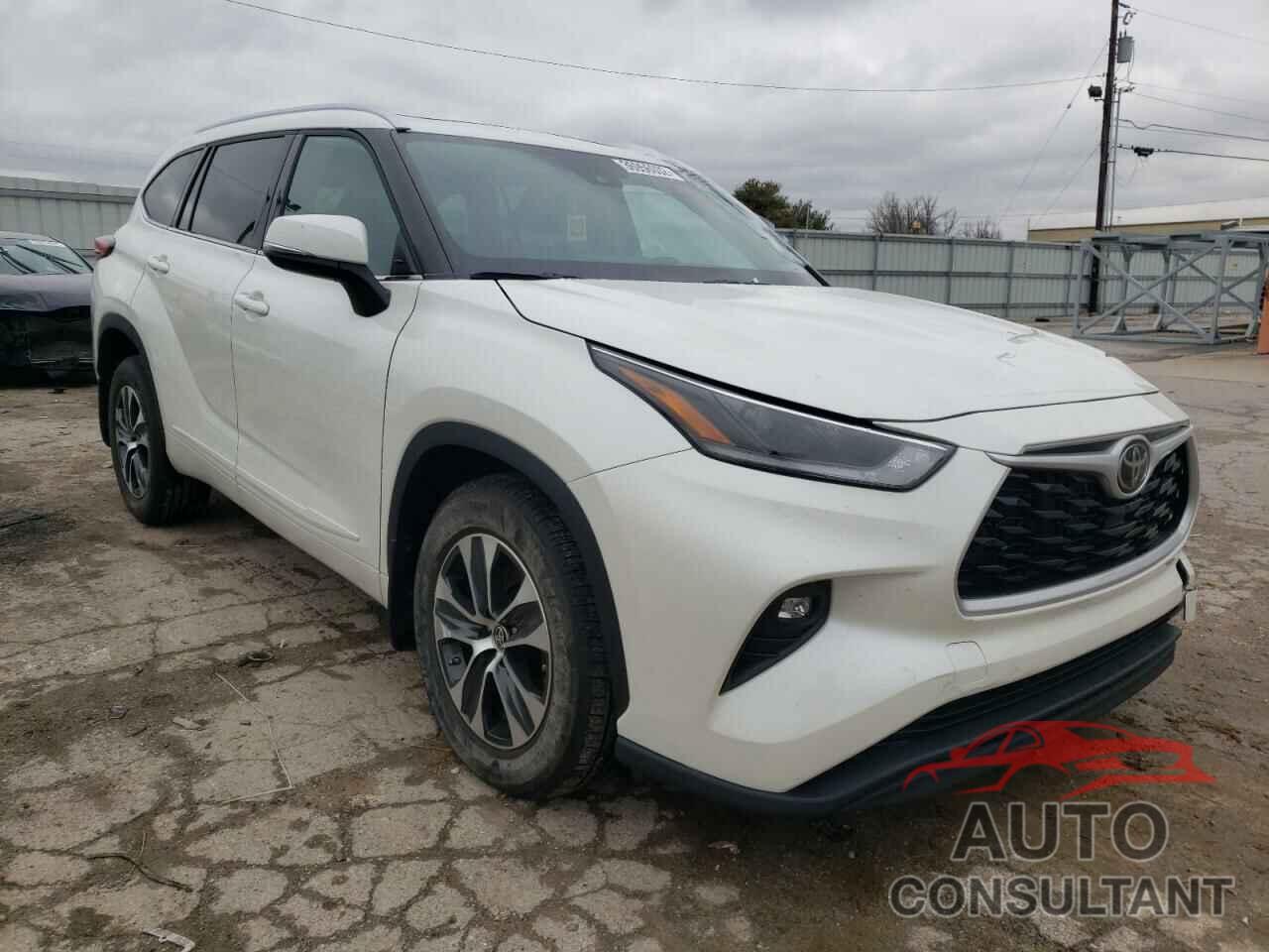 TOYOTA HIGHLANDER 2021 - 5TDGZRBH5MS549952