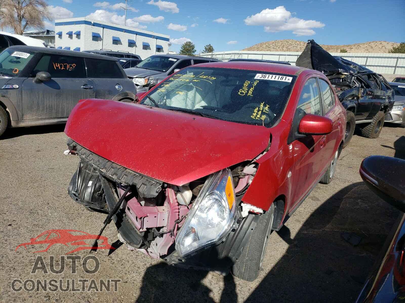 MITSUBISHI MIRAGE 2019 - ML32F3FJ9KHF16599