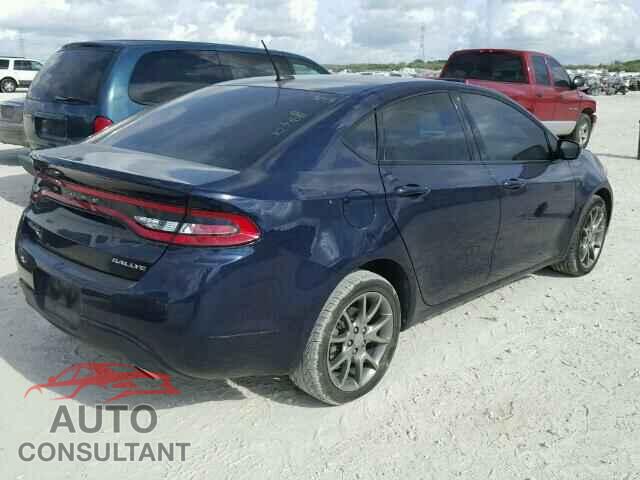 DODGE DART 2015 - 1C3CDFBB3FD205529