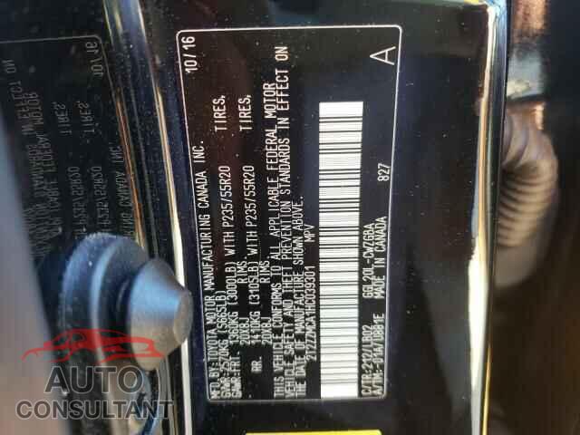 LEXUS RX350 2017 - 2T2ZZMCA1HC039301