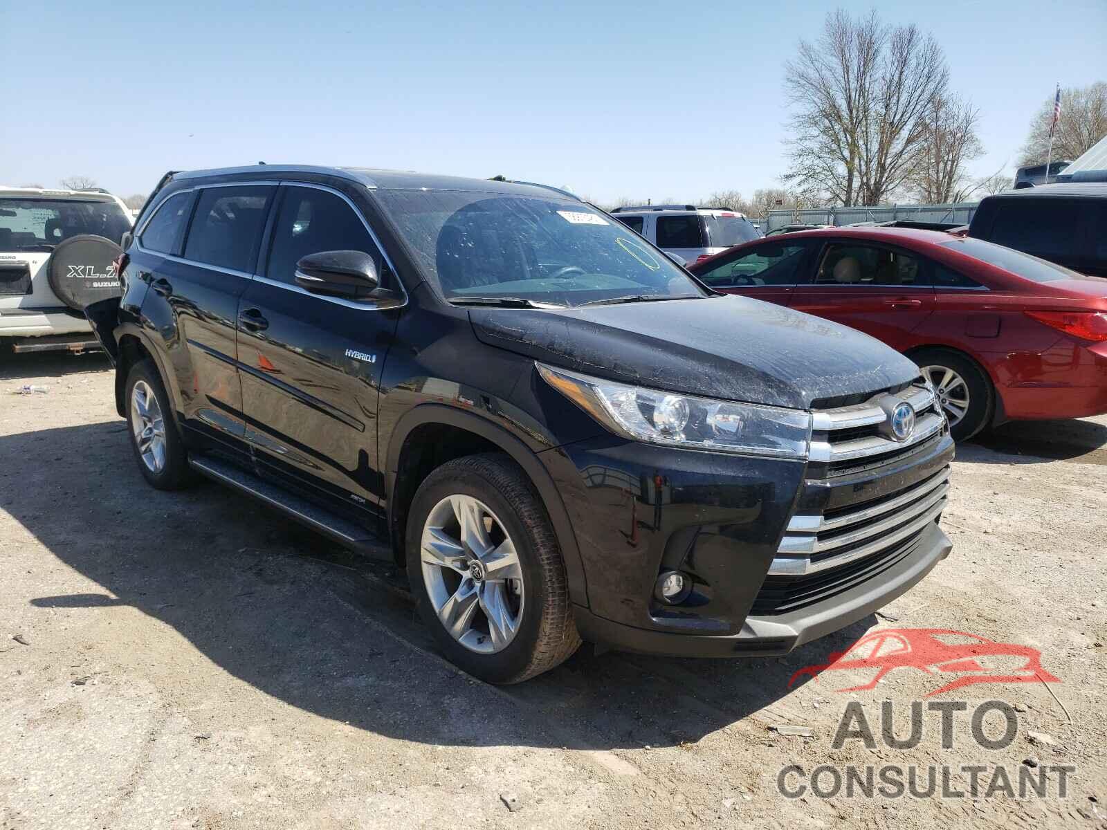 TOYOTA HIGHLANDER 2019 - 5TDDGRFH3KS069554