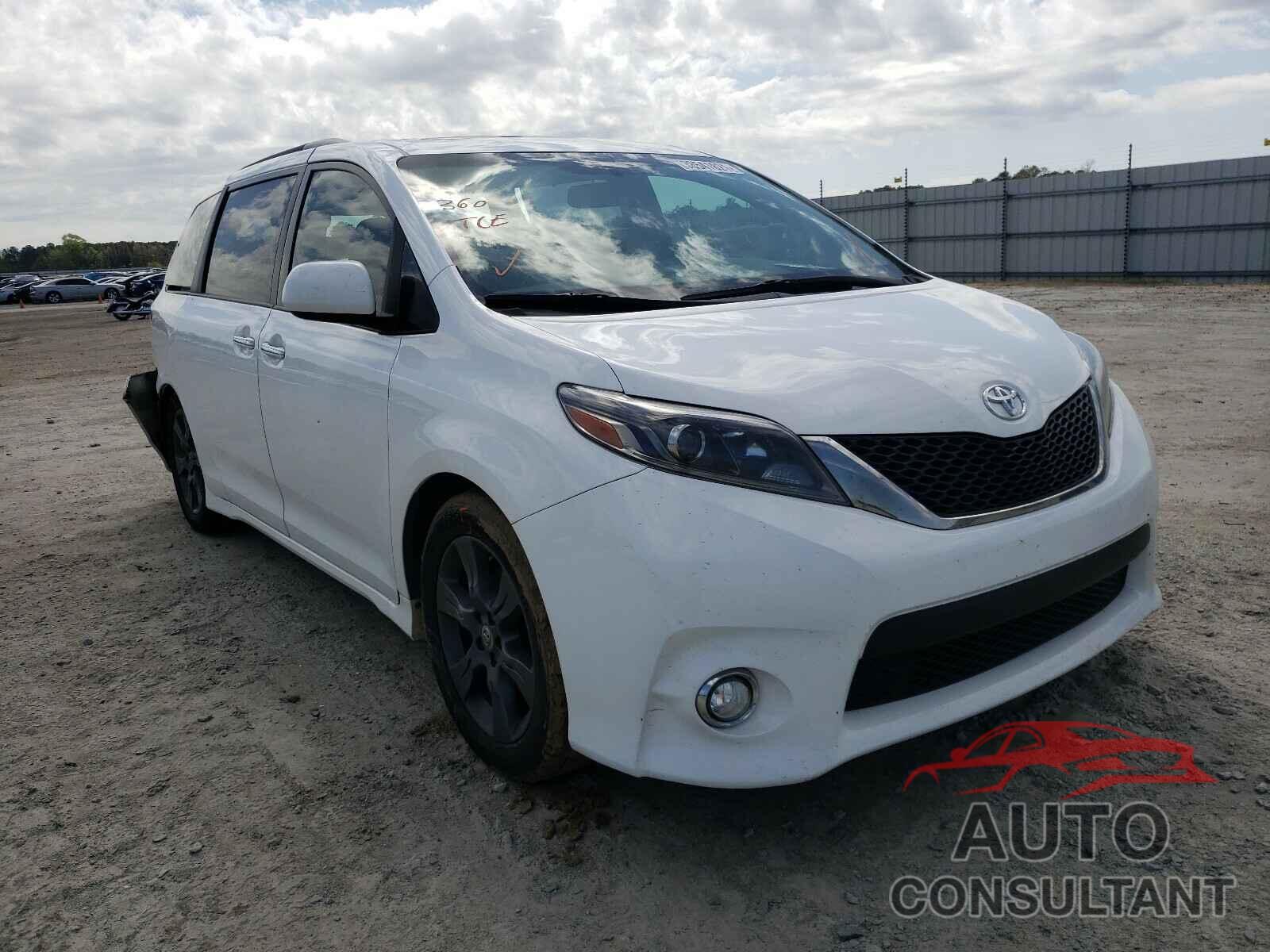 TOYOTA SIENNA 2016 - 5TDXK3DC3GS756718