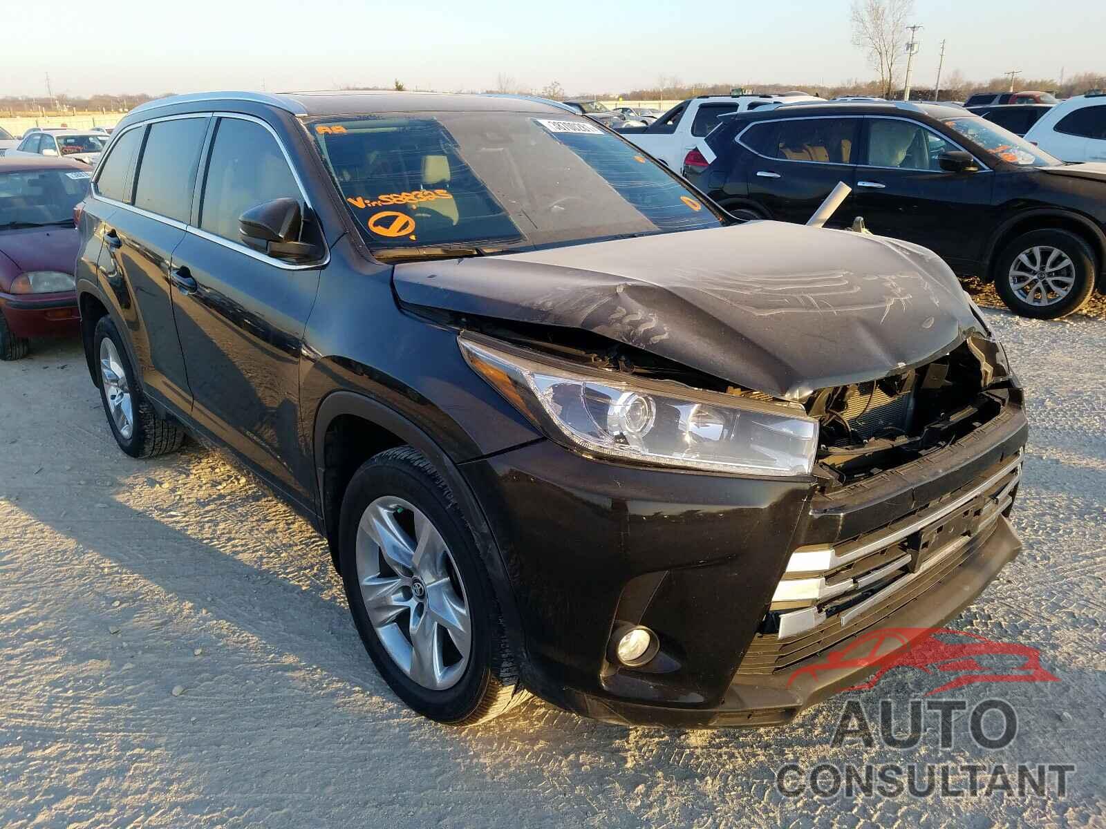 TOYOTA HIGHLANDER 2018 - 5TDDZRFH8JS883255