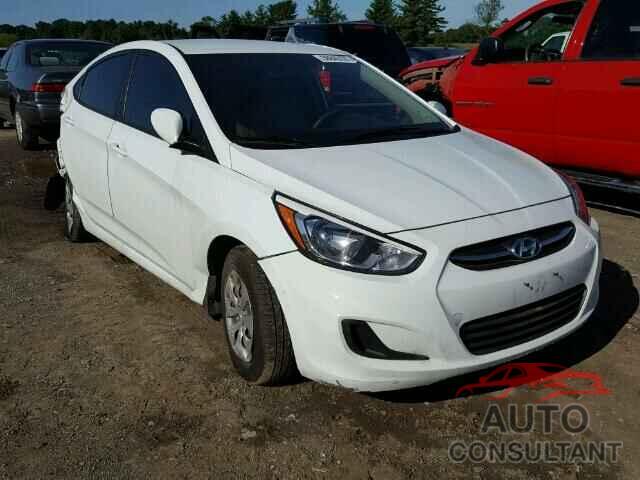 HYUNDAI ACCENT 2016 - KMHCT4AEXGU157037