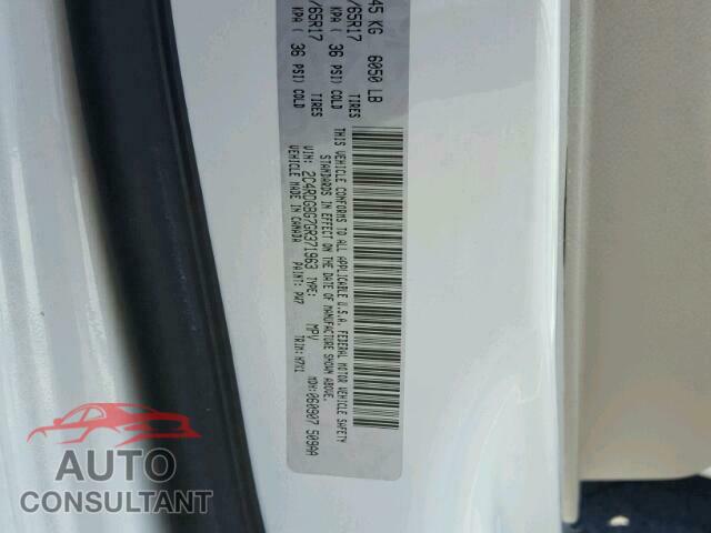 DODGE CARAVAN 2016 - 2C4RDGBG7GR371963