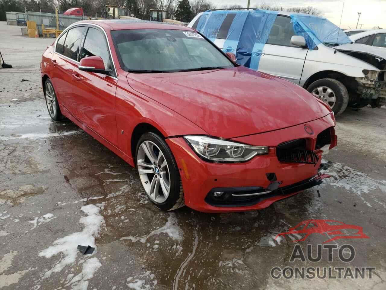 BMW 3 SERIES 2017 - WBA8E1C3XHA156582