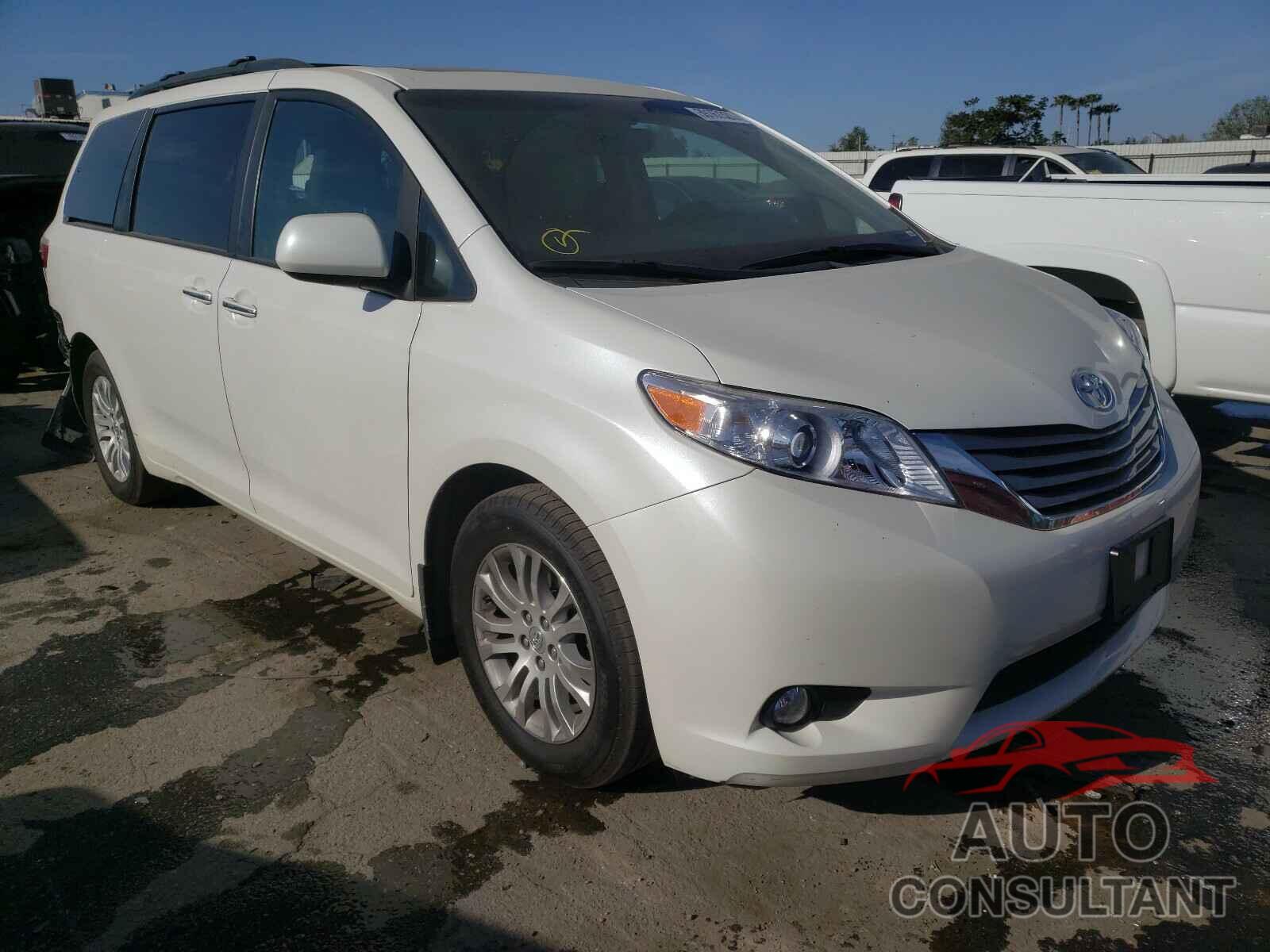 TOYOTA SIENNA 2017 - 5TDYZ3DC4HS852309