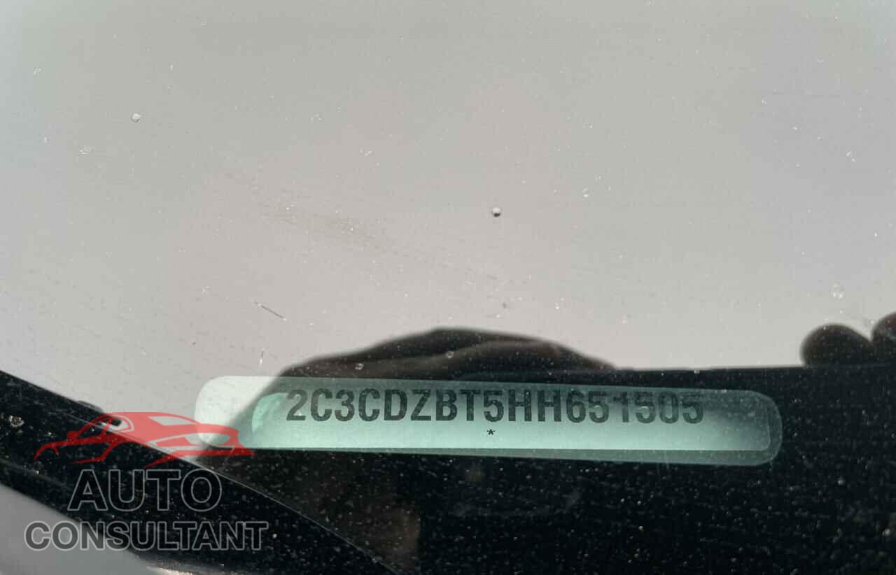 DODGE CHALLENGER 2017 - 2C3CDZBT5HH651505