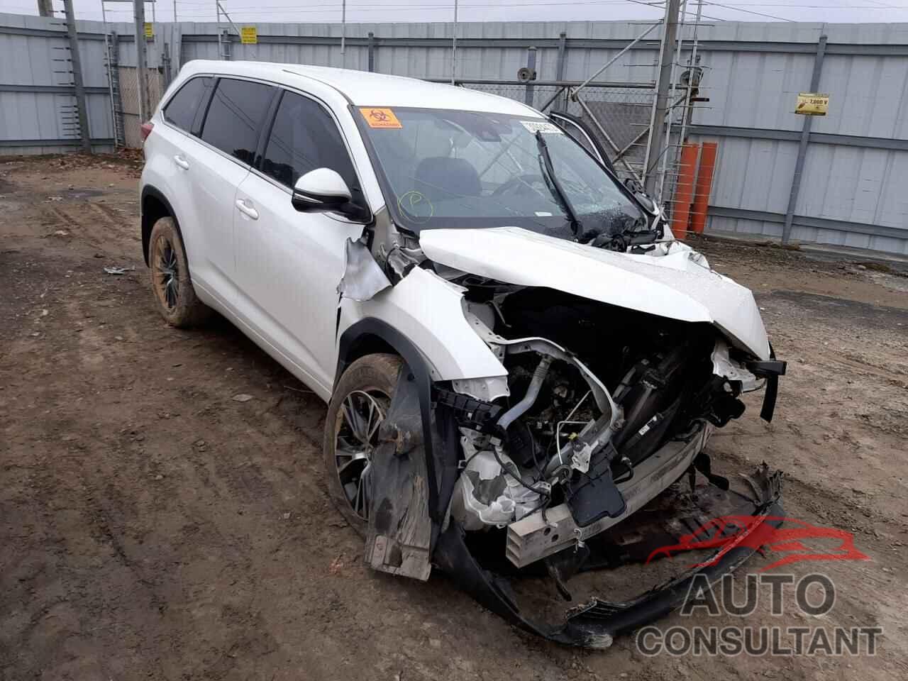 TOYOTA HIGHLANDER 2017 - 5TDZZRFH6HS205524
