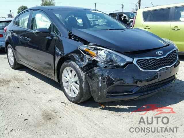 KIA FORTE 2016 - KNAFX4A69G5533183