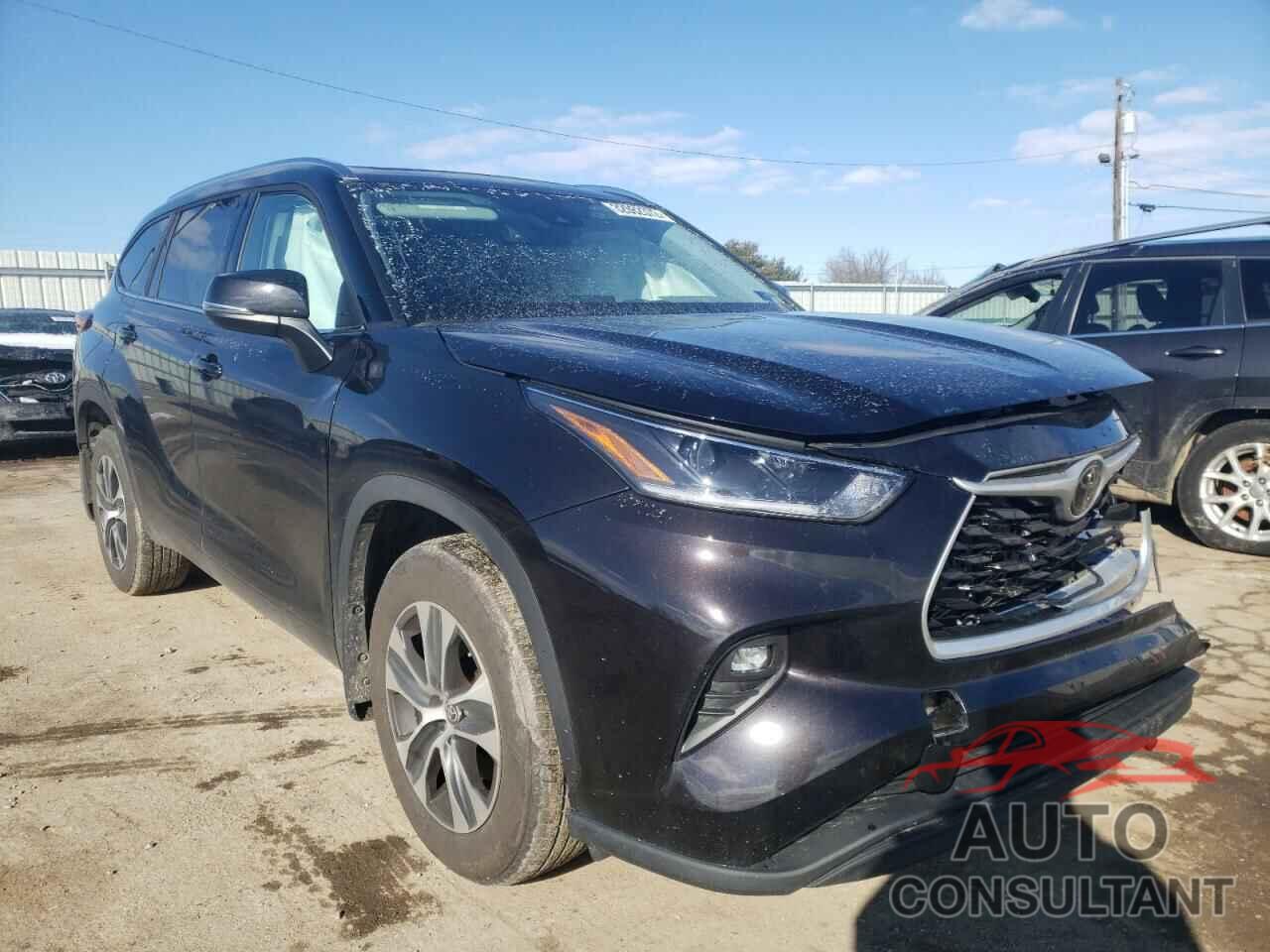 TOYOTA HIGHLANDER 2021 - 5TDGZRBH9MS159906