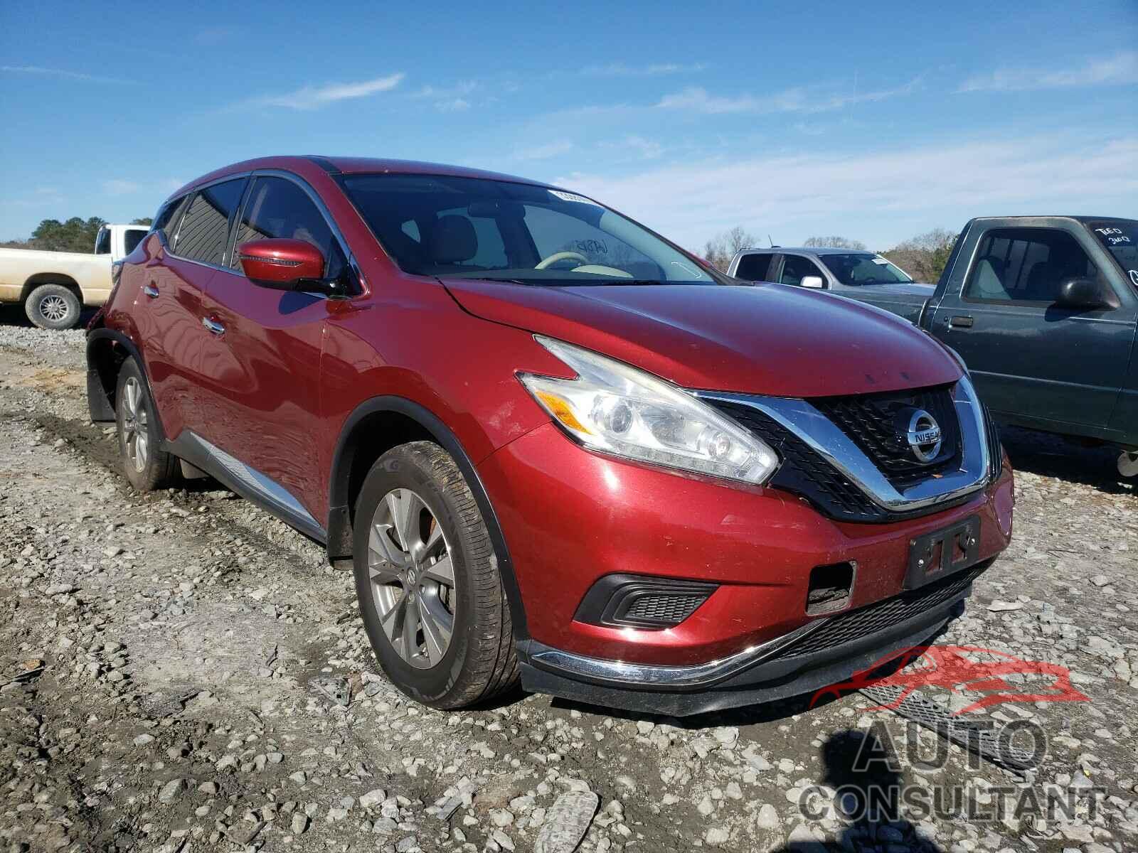 NISSAN MURANO 2016 - 5N1AZ2MG9GN125522