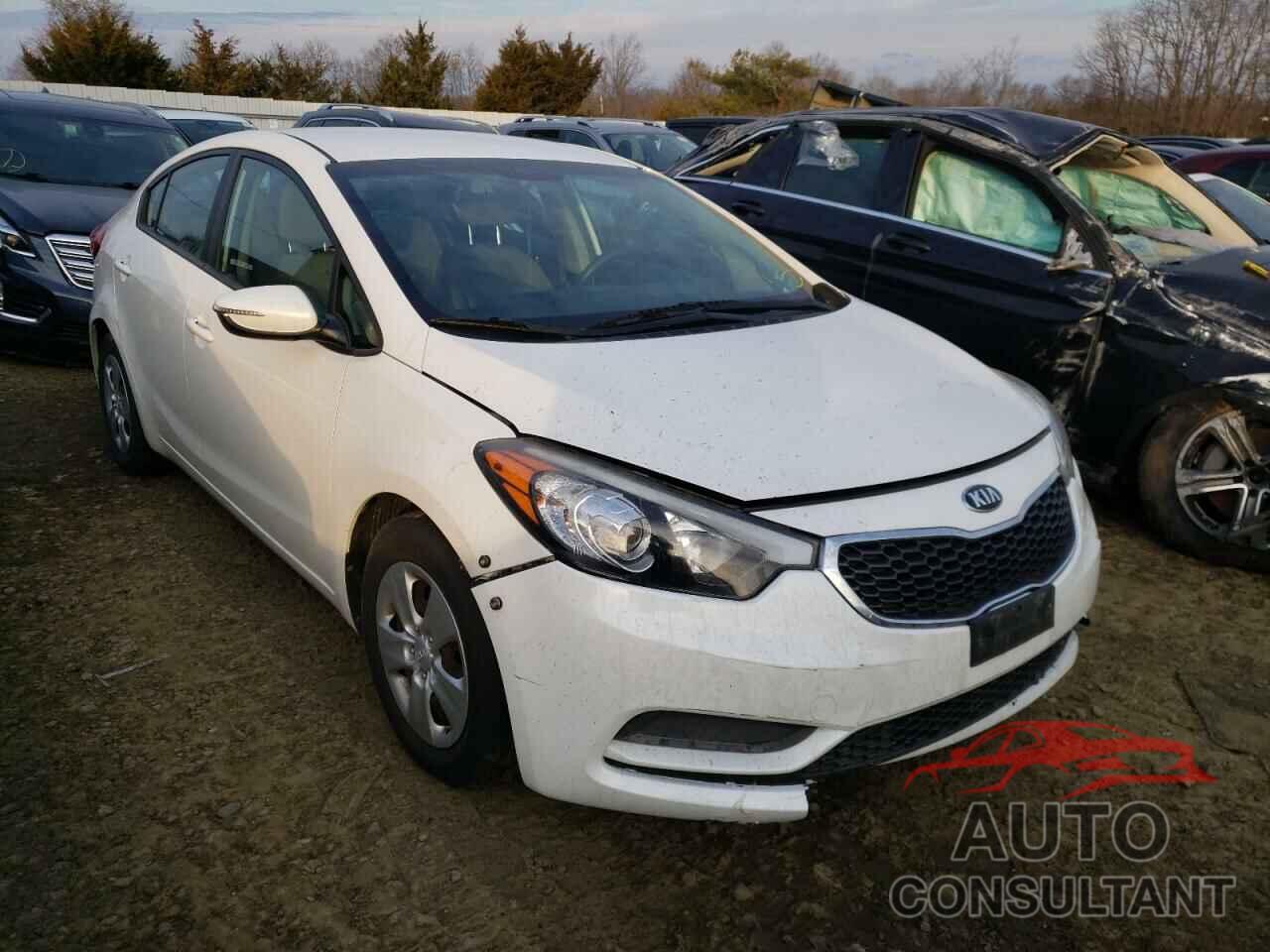 KIA FORTE 2016 - KNAFX4A64G5498004