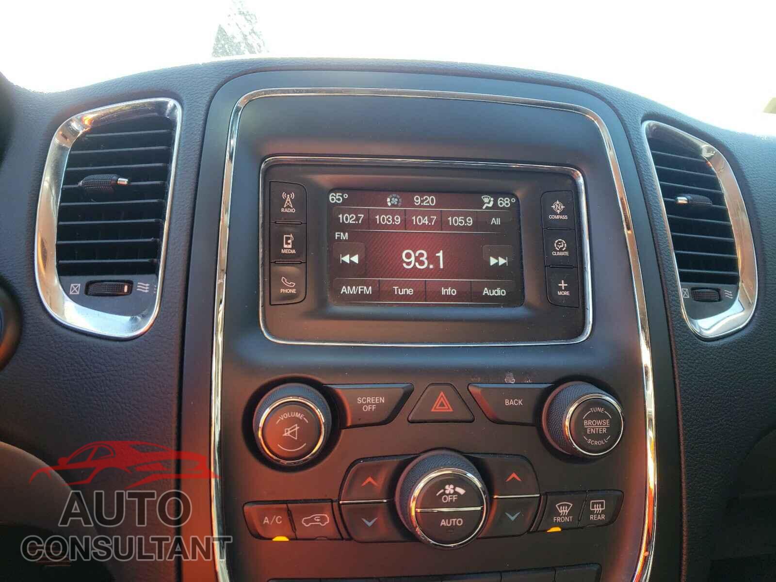 DODGE DURANGO 2017 - 1C4RDHAG0HC805884