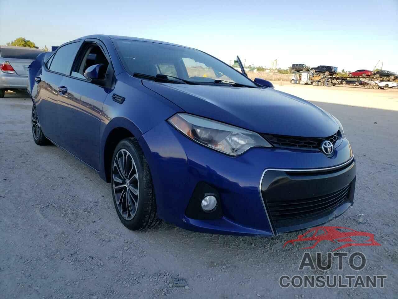 TOYOTA COROLLA 2016 - 2T1BURHE1GC567321