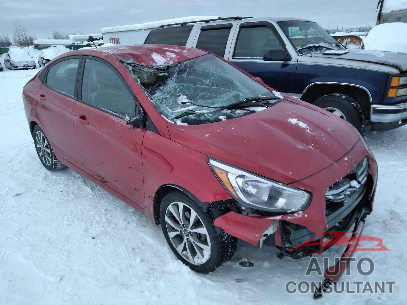 HYUNDAI ACCENT 2017 - KMHCT4AE4HU345456