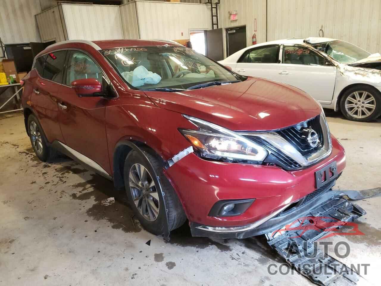 NISSAN MURANO 2018 - 5N1AZ2MH4JN146505