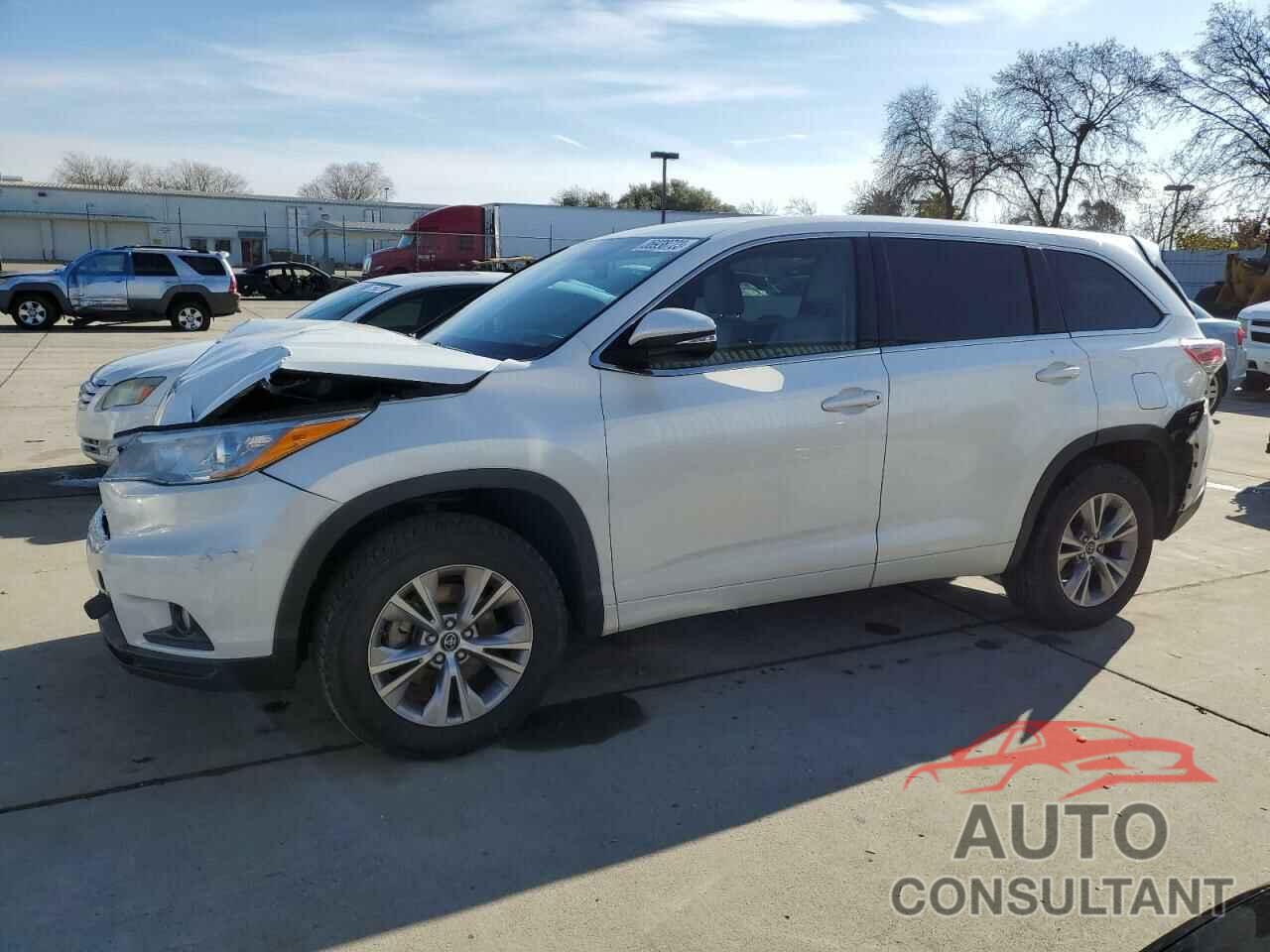 TOYOTA HIGHLANDER 2016 - 5TDZKRFH4GS183736