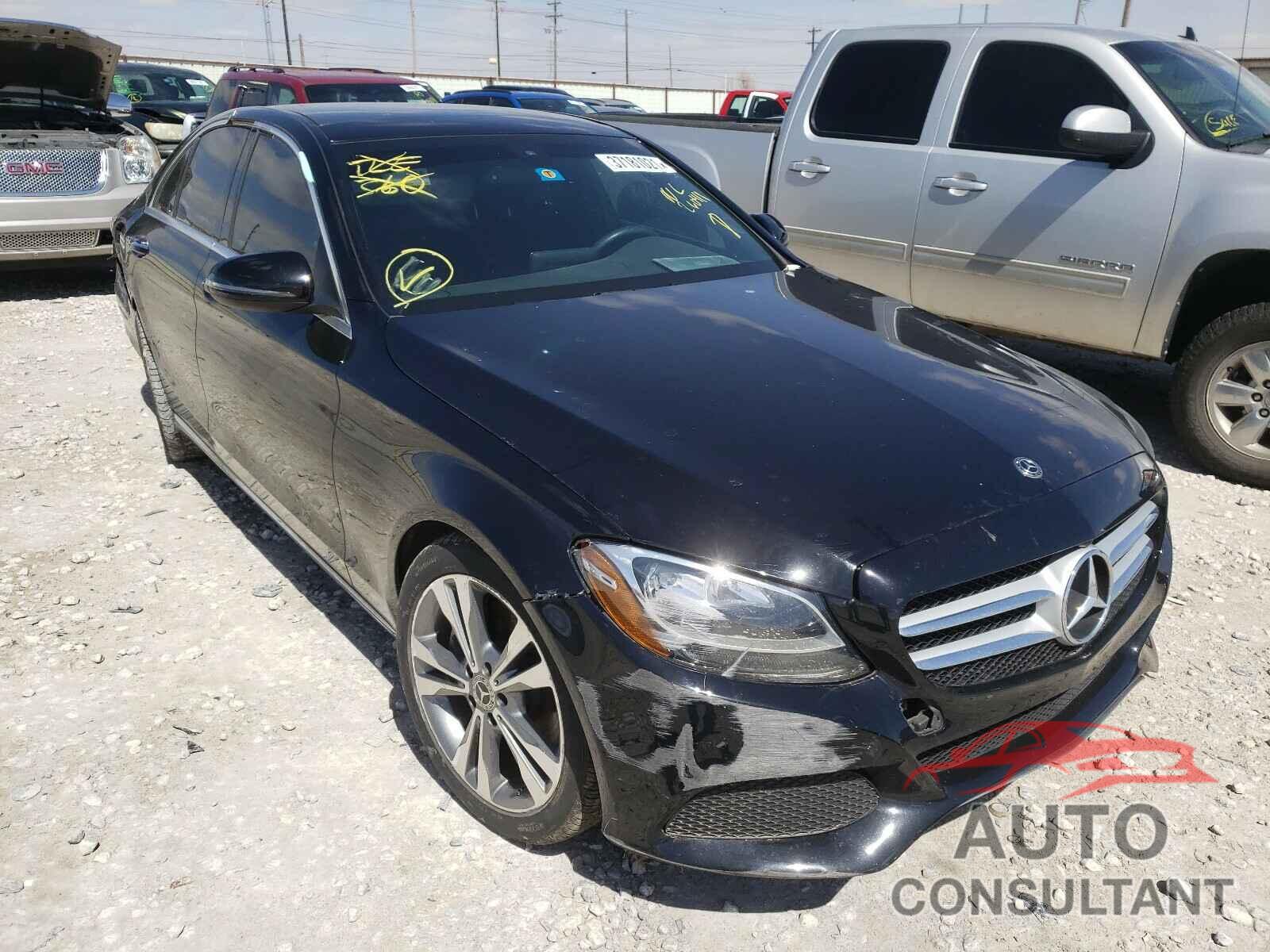 MERCEDES-BENZ C CLASS 2018 - 55SWF4JB1JU260411