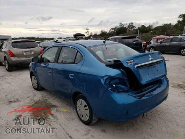 MITSUBISHI MIRAGE 2017 - ML32F3FJXHHF19665