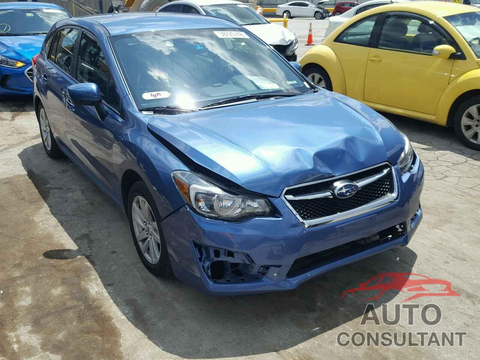 SUBARU IMPREZA 2015 - JF1GPAC63F8206302
