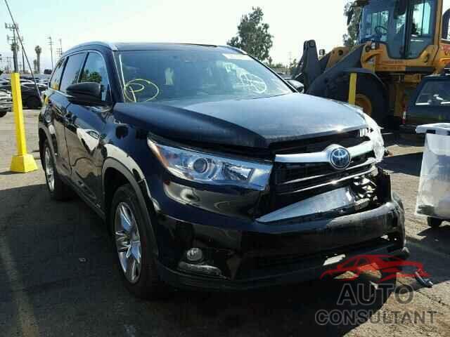 TOYOTA HIGHLANDER 2016 - 5TDDCRFH1GS014717