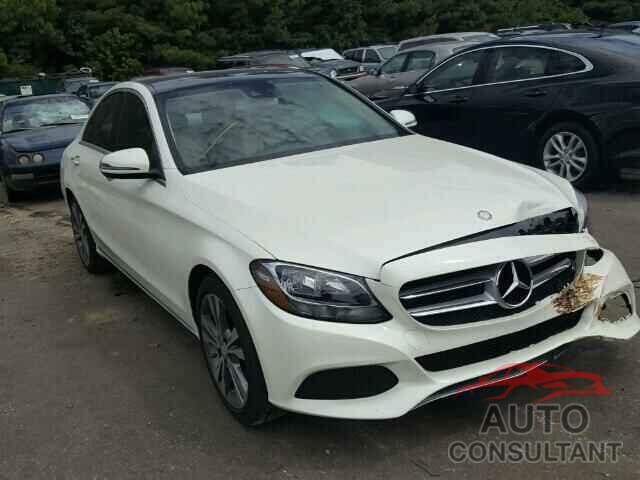 MERCEDES-BENZ C300 2017 - WDDWF4JB4HR253304