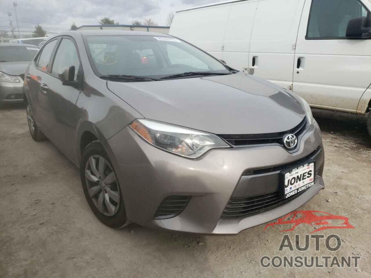TOYOTA COROLLA 2016 - 2T1BURHE8GC564741