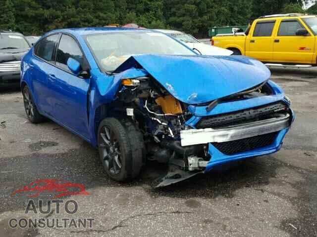 DODGE DART 2016 - 1C3CDFAA8GD606293
