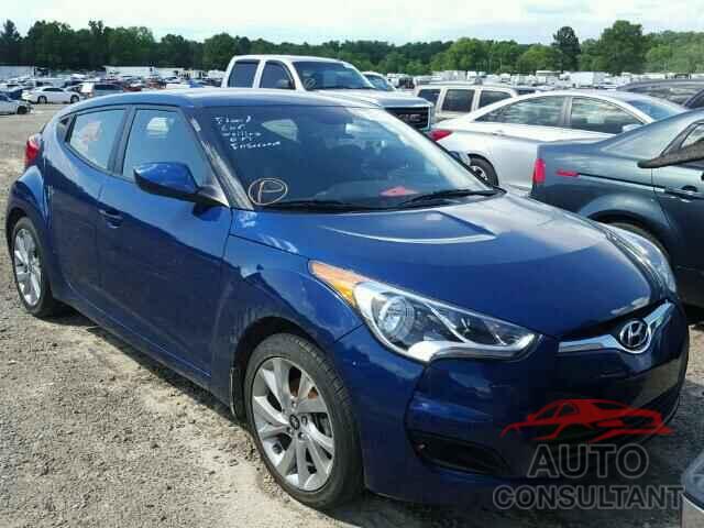 HYUNDAI VELOSTER 2016 - KMHTC6AD3GU287583