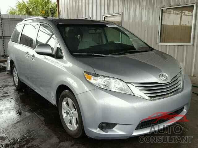 TOYOTA SIENNA 2016 - 5TDKK3DC6GS706714