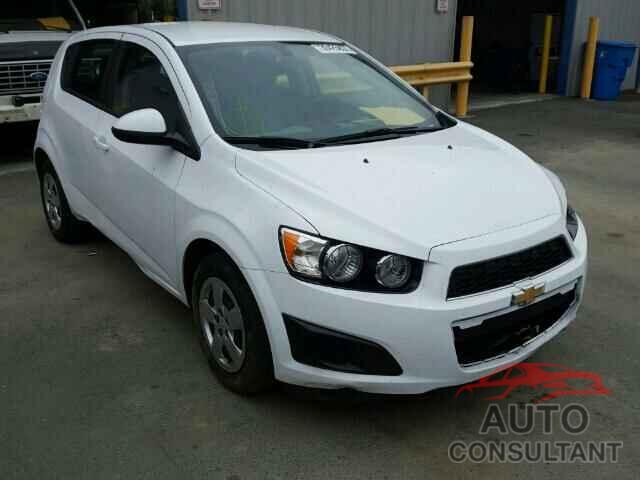 CHEVROLET SONIC 2015 - 1G1JA6SH2F4160091