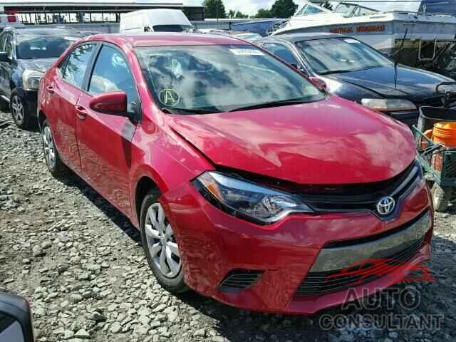 TOYOTA COROLLA 2016 - 2T1BURHE5GC605696