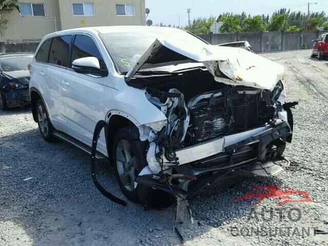 TOYOTA HIGHLANDER 2015 - 5TDZKRFH4FS084252
