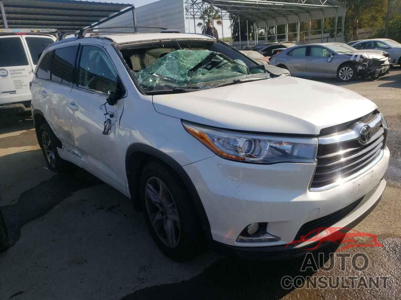 TOYOTA HIGHLANDER 2016 - 5TDDKRFHXGS335593