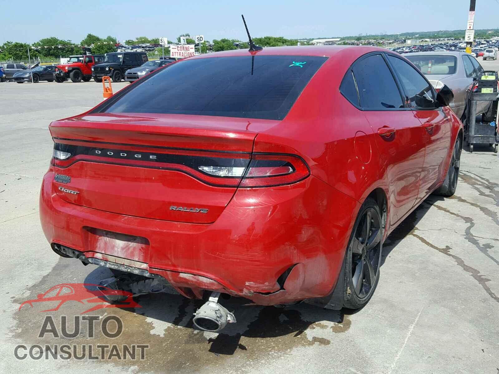 DODGE DART 2016 - 1C3CDFBB4GD544012