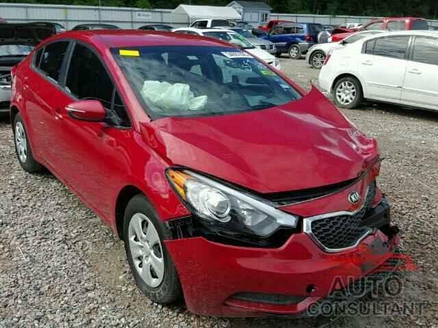 KIA FORTE 2016 - KNAFX4A63G5527041