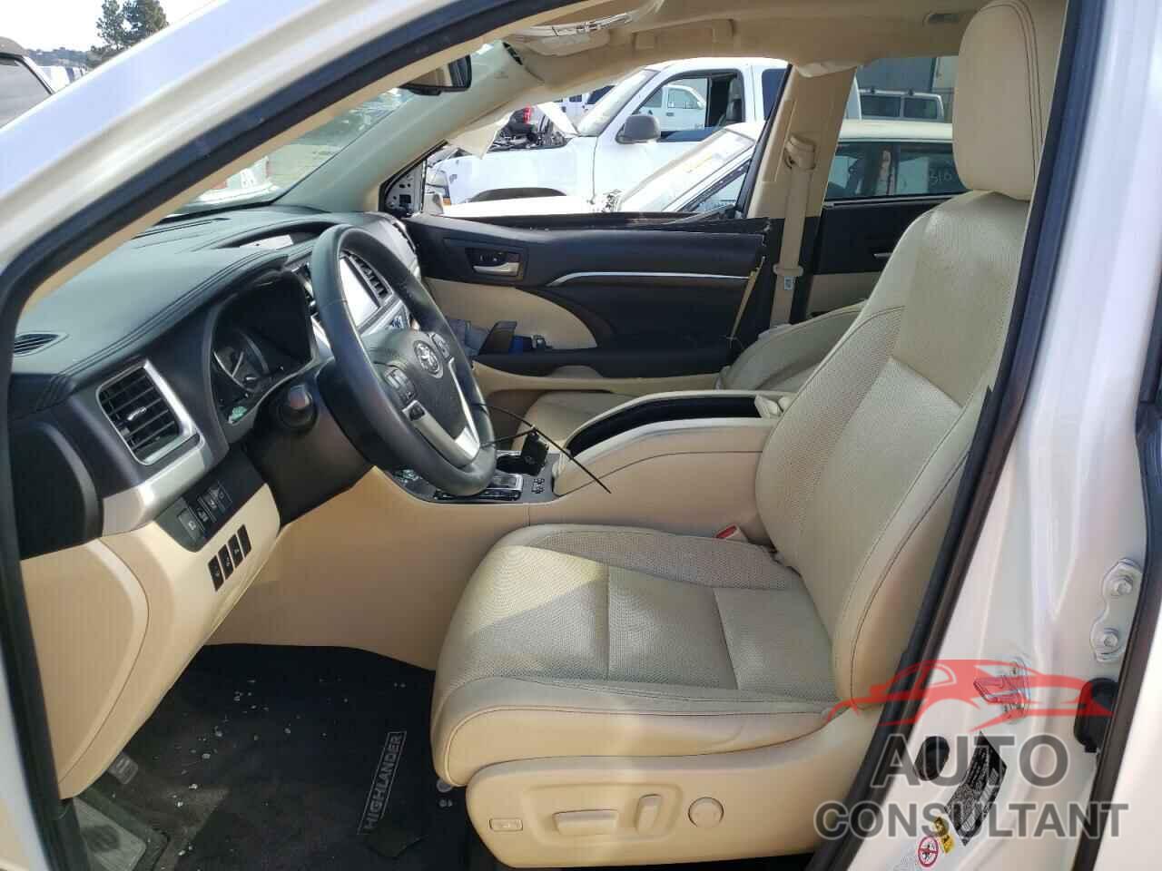 TOYOTA HIGHLANDER 2016 - 5TDDCRFH3GS015688