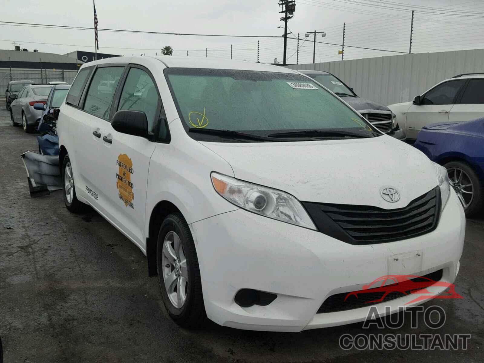 TOYOTA SIENNA 2017 - 5TDZZ3DC7HS827585