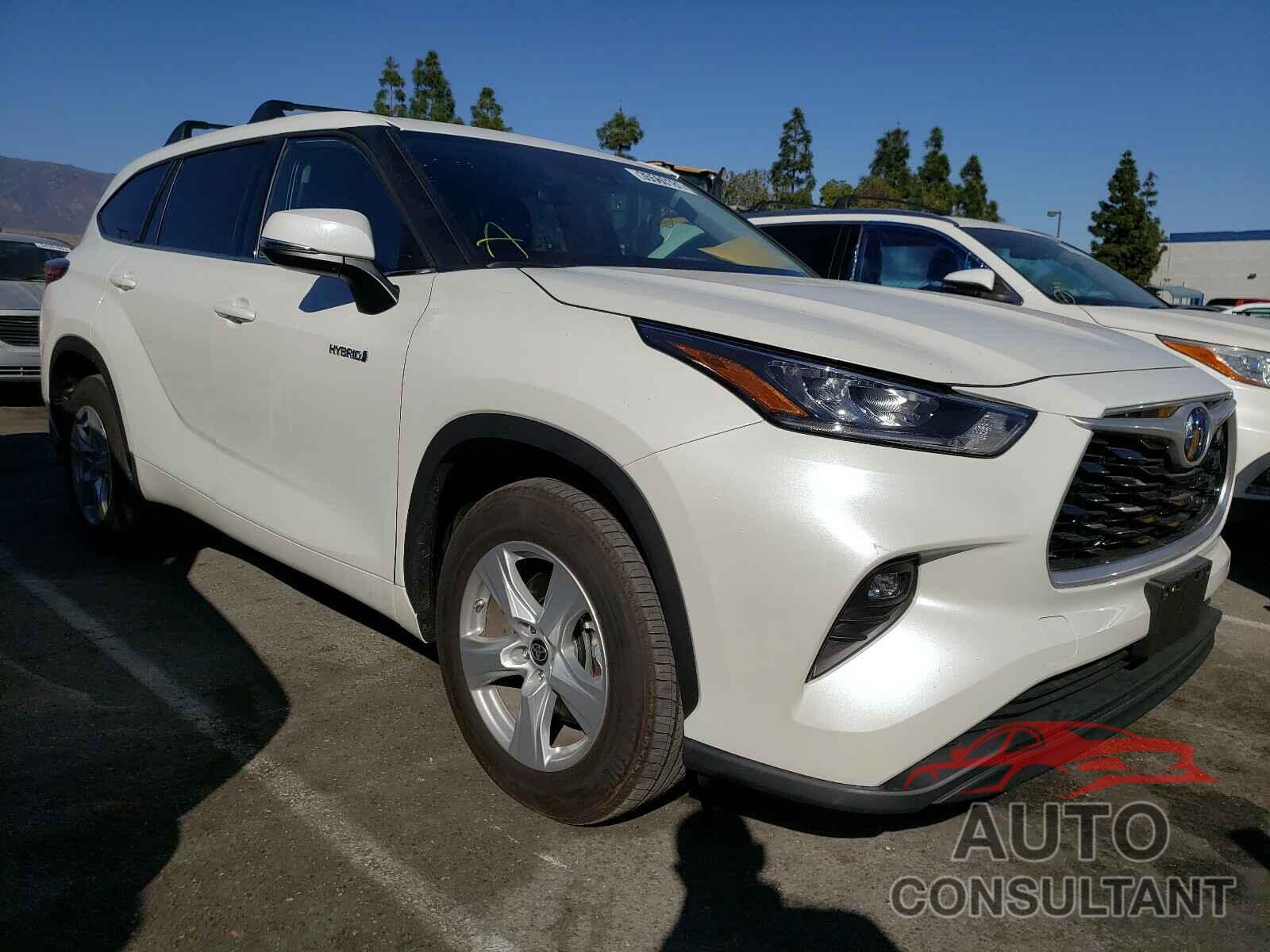 TOYOTA HIGHLANDER 2020 - 5TDZARAH4LS501679